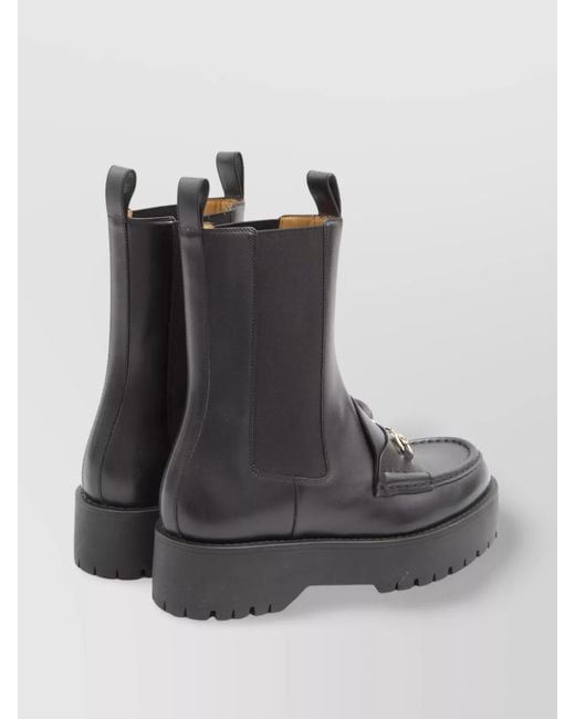 Gucci Black Horsebit Boots