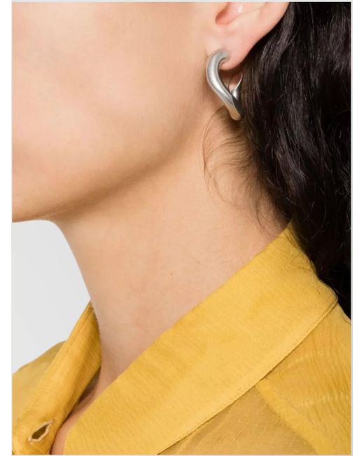 Isabel Marant Natural Small Hoop Earrings