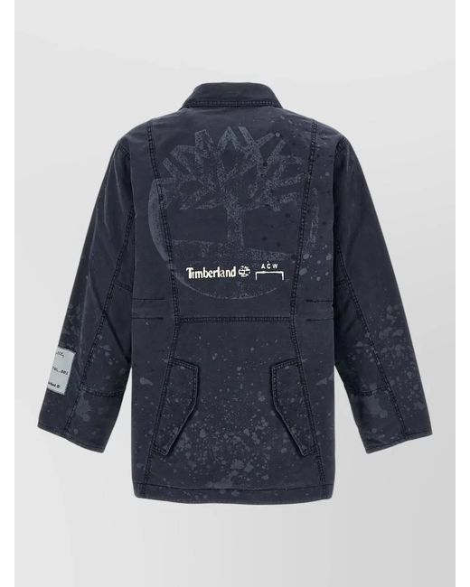 A_COLD_WALL* Blue Timberland Samuel Ross Future73 Collared Jacket for men