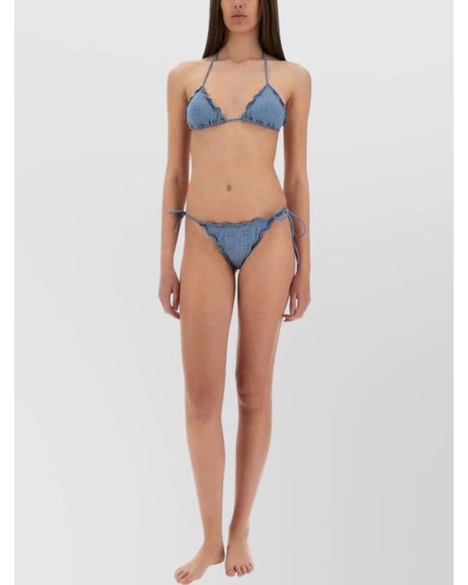 Mc2 Saint Barth Blue Sangallo Sagittarius Miami Bikini Bottom