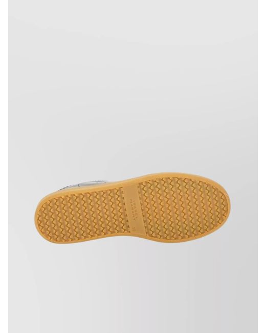 Isabel Marant Black Leather Low-Top Sneakers