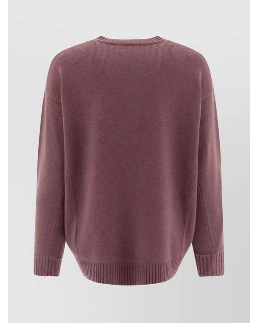Max Mara Purple 1951 Crewneck Jumper