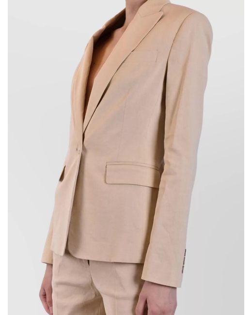Pinko Natural Linen Blazer