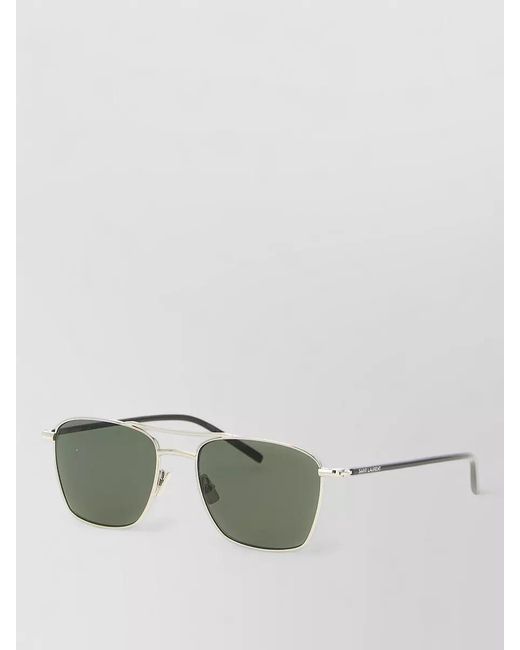 Saint Laurent Green Sl 866 Metal Frame Uv Sunglasses for men