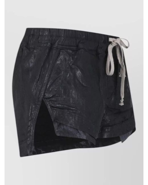 Rick Owens Brown Straight Shorts