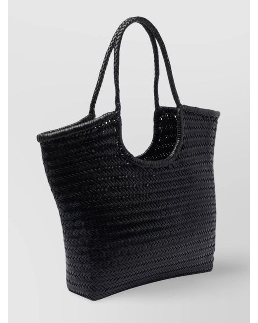 Dragon Diffusion Black Ns Diagonal Triple Jump Leather Shoulder Bag