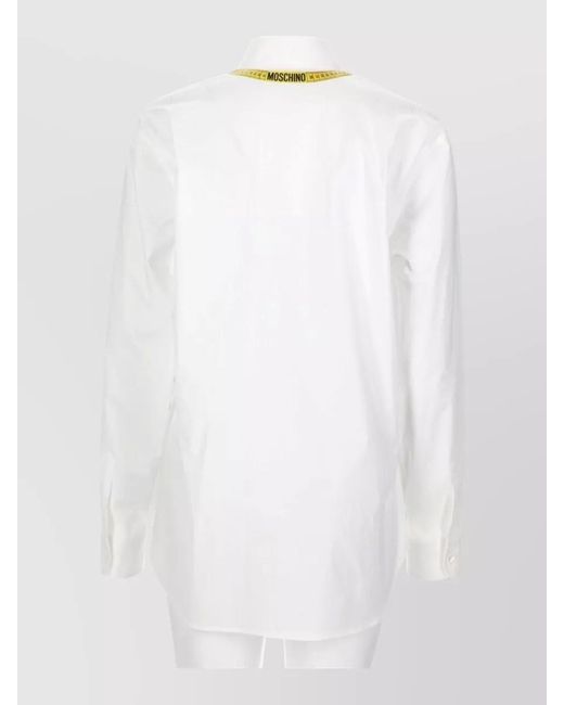 Moschino White Cotton Shirt