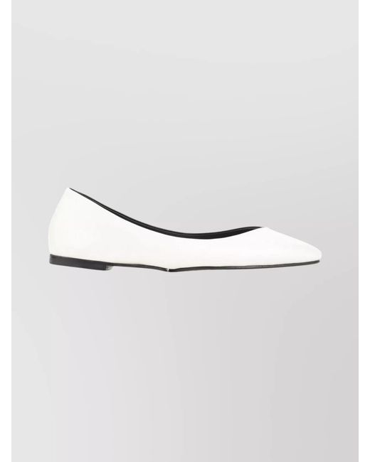 Jacquemus Multicolor Leather Two-Tone Ballerina Flats