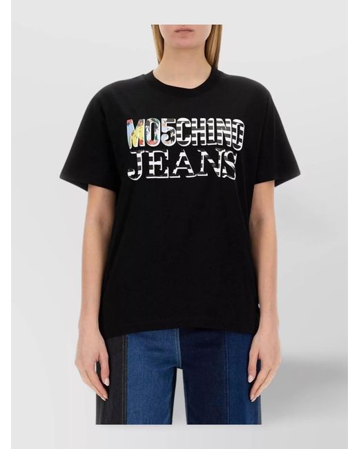 Moschino Blue Logo T-Shirt