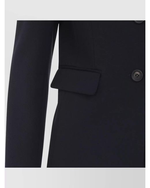 Peserico Blue Slim Fit Tailored Double Breasted Blazer Jacket