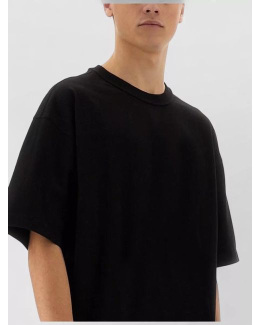 YMC Black Cotton Triple Jc Fm T-Shirt for men