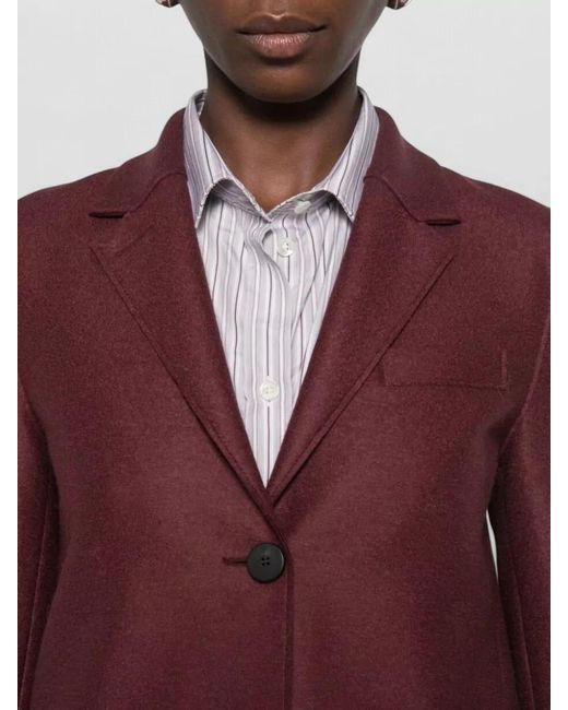 Harris Wharf London Wool Tailored Single Breasted Blazer Jacket