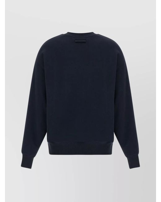 Jean Paul Gaultier Blue Cotton Sweatshirt