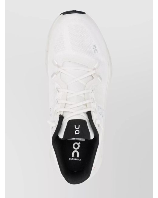 On Shoes Metallic Airflow Lace-Up Sneakers Featuring Perforated Detailing