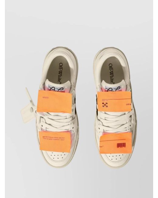 Off-White c/o Virgil Abloh Multicolor Low Top 3.0 Court Sneakers