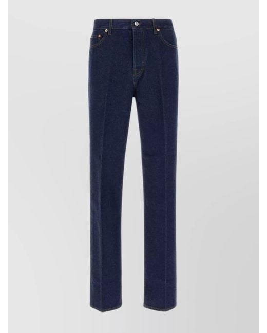 Gucci Blue Denim Straight-Leg Jeans for men