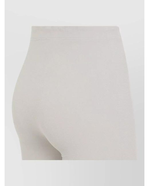 Wolford White Seamless High Waist Full Length Leggings