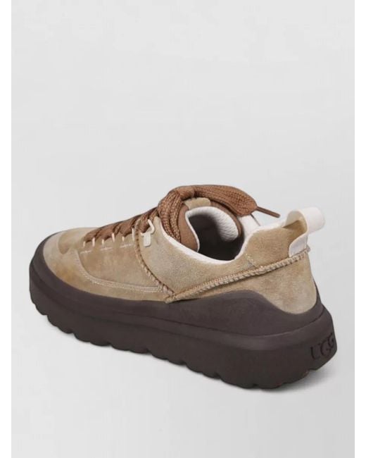 Ugg Brown Heritage Utility Sneaker Knoll Pull Tab for men