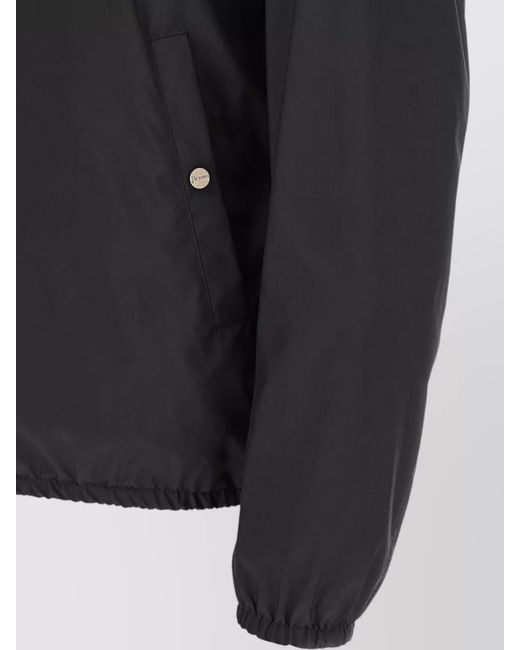 Herno Gray Reversible Bomber Jacket Elasticated Hem Collar for men