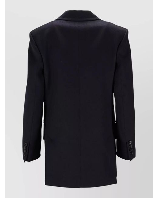 Max Mara Blue Camel Hair Blazer