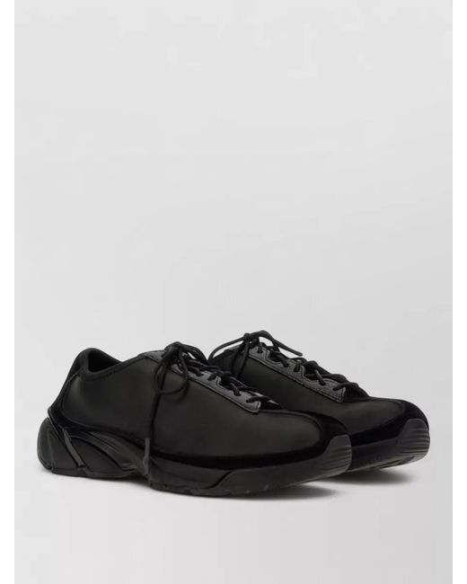 Our Legacy Black Klove Low Top Sneakers Rubber Sole