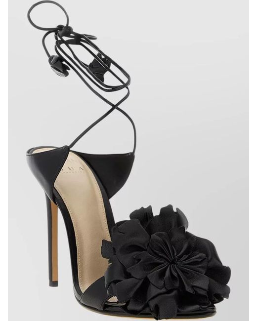 Alexandre Birman Black Leather Sandals