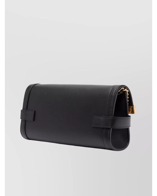 Balmain Multicolor Mini Leather Bag Chain Strap