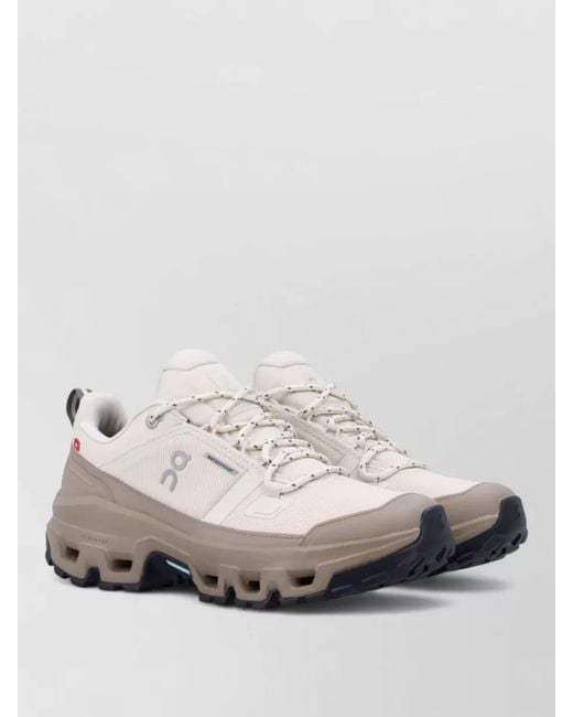 On Shoes Multicolor Cloudrock Low Lace-Up Shoes