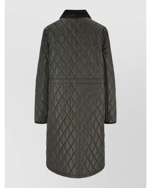 Burberry Gray Fitted Jacket