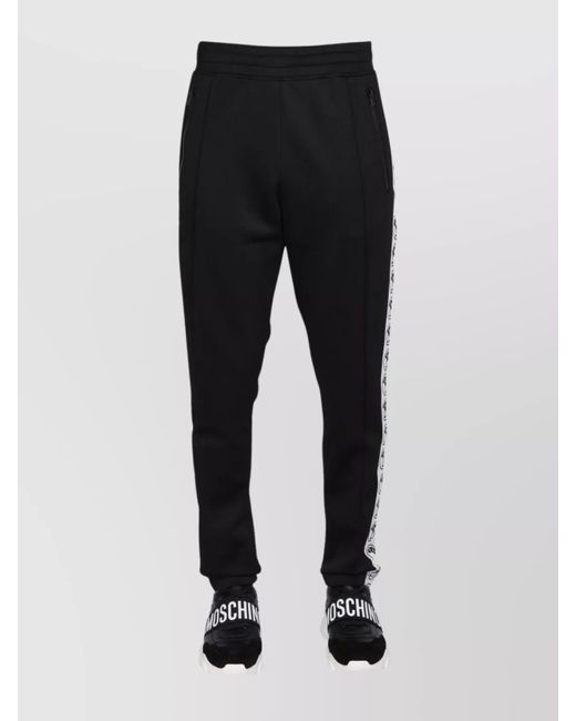 Moschino Black Track Pants for men