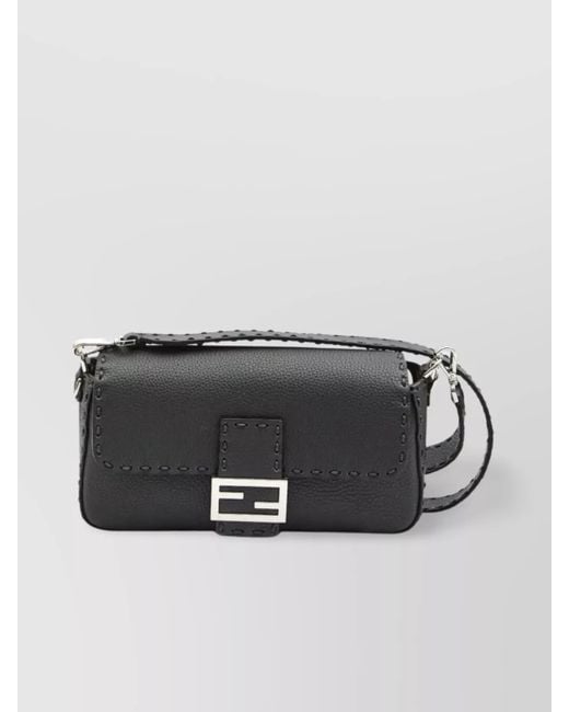 Fendi Multicolor Leather Shoulder Bag for men