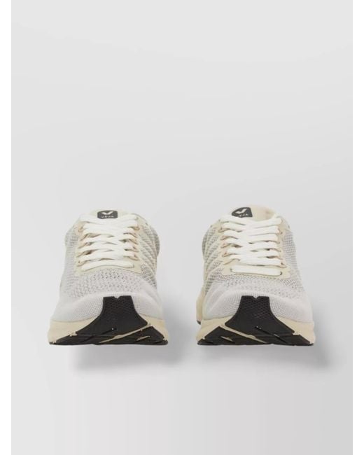 Veja Metallic Leather Low Top Sneakers for men
