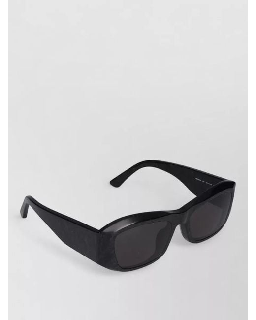 Balenciaga Black Sunglasses Bb0397Sa 003 Oversized Design