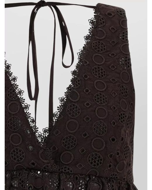 Pinko Black Kiersten Top