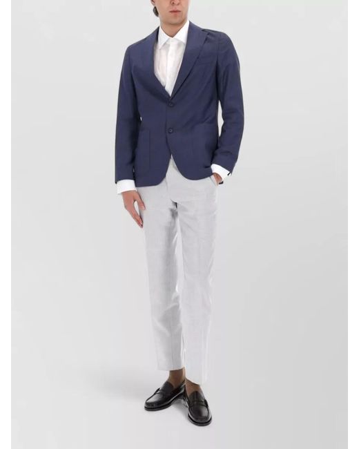Boss Blue P Hanry Single Breasted Suit Jacket for men