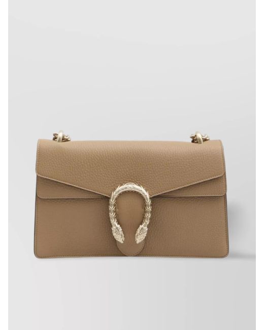 Gucci Natural Dionysus Leather Chain Shoulder Bag