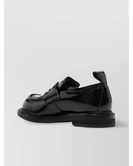 Moschino Multicolor Leather Loafers