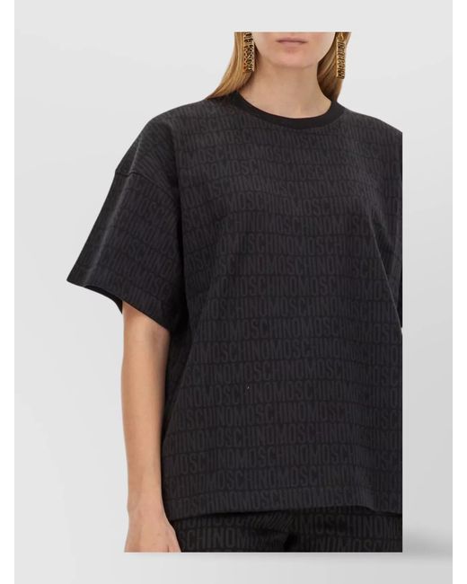 Moschino Black Logo T-Shirt