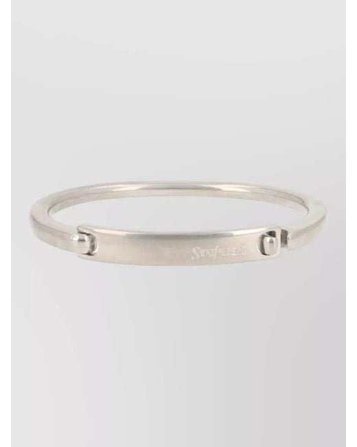 Saint Laurent Multicolor Bracelet Set Polished Finish Engraved Detail for men