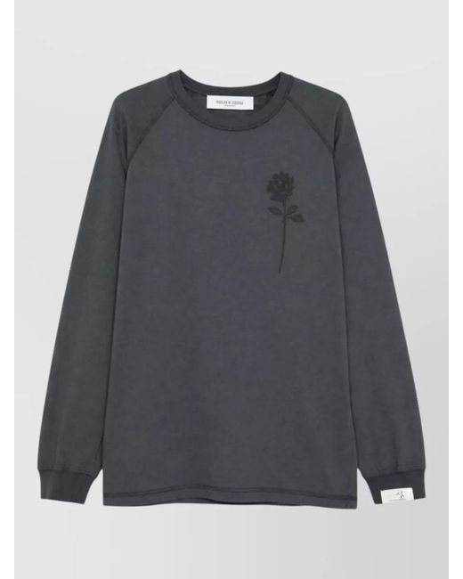 Golden Goose Deluxe Brand Gray Journey M Long Sleeve Knit Top for men