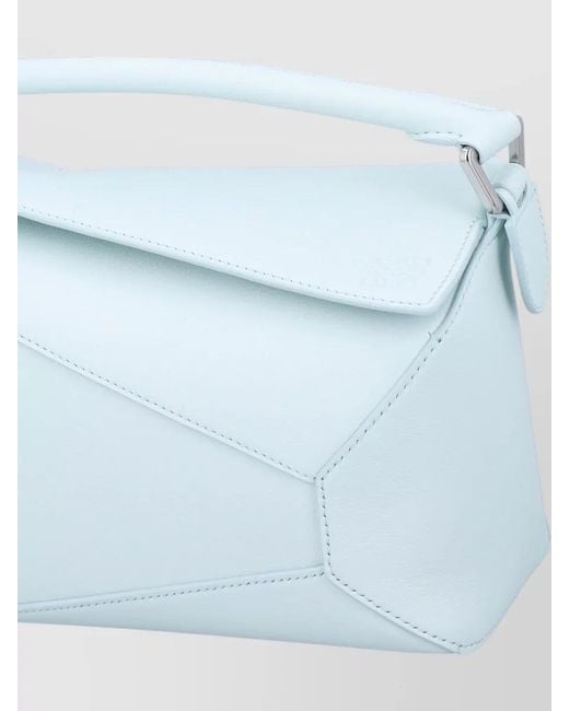 Loewe Blue Puzzle Edge Small Shoulder Bag