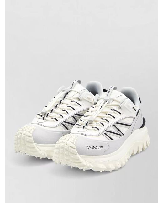 Moncler Multicolor Nylon Low-Top Sneakers for men