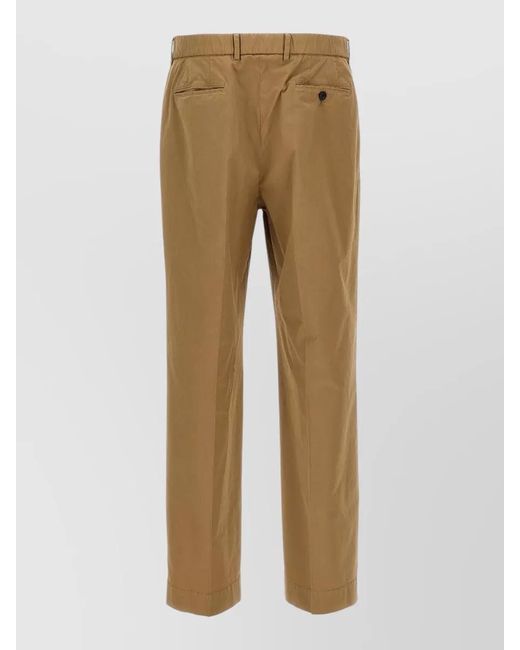 Cellar Door Natural Nuv Pants Belt Loops Back Pocket for men