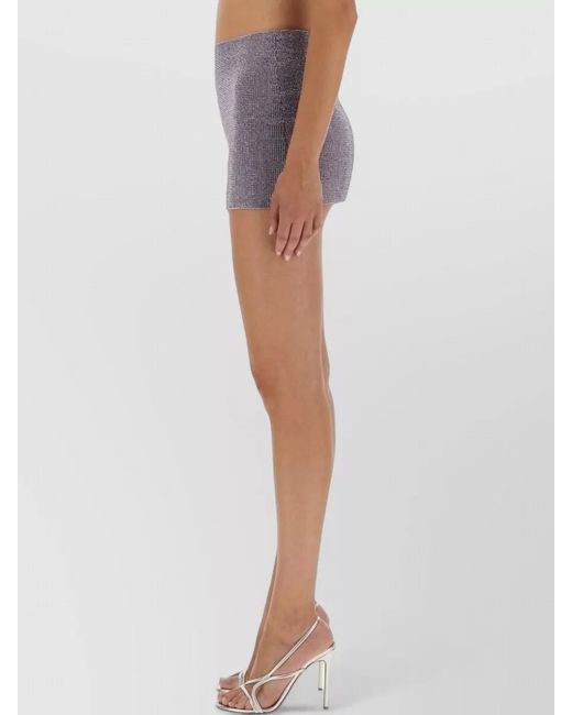 Self-Portrait Multicolor Mini Skirt