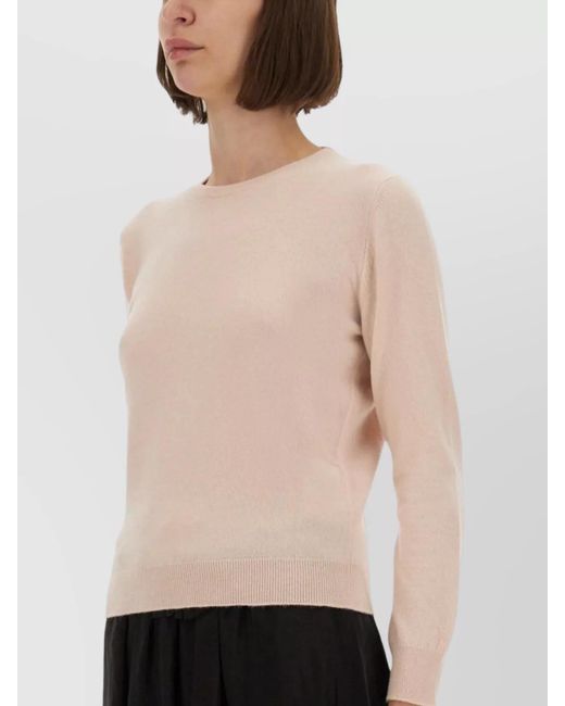 Maison Margiela White Wool Regular-Fit Jumper