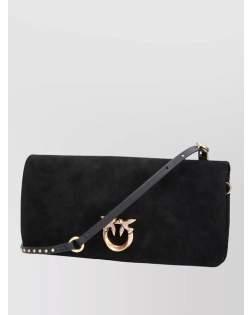 Pinko Black Love Bag Clutch Bag