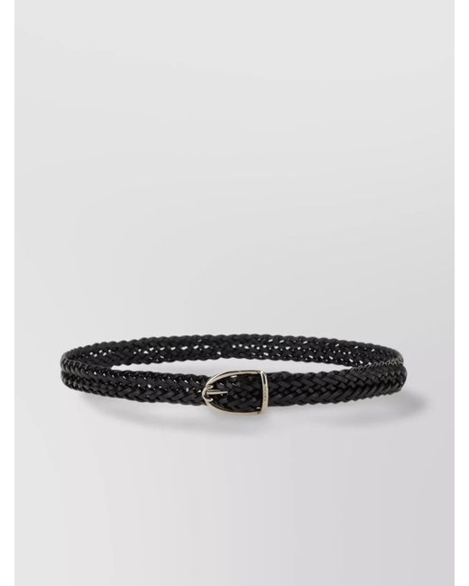 Tom Ford Gray Leather Belt for men