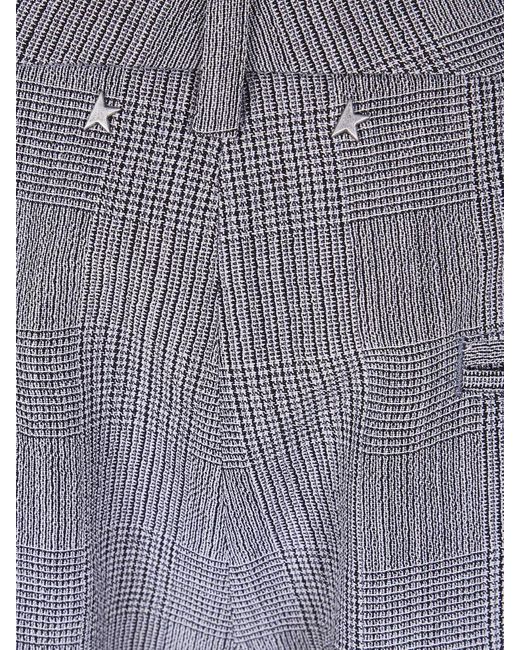 Golden Goose Deluxe Brand Gray Slim-Fit Wool Tailored Trousers for men