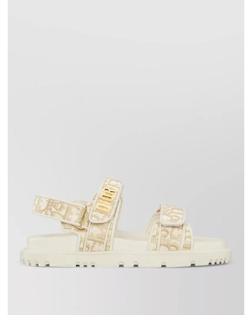 Dior Natural Sandals