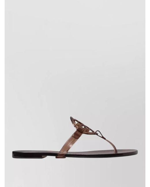 Tory Burch Multicolor Miller Jelly Flat Flip Flop Sandal